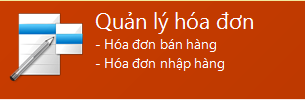 quản lý hoá đơn